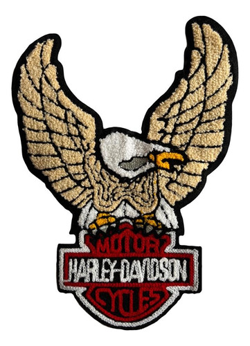 Apliques Parche Bordado Moto Harley Davidson X3