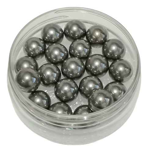 Posta Acero Cromo Ilvento (.50) 12,5 Mm - 120gr- Pote X 20 Gris Oscuro 317.5 Mm