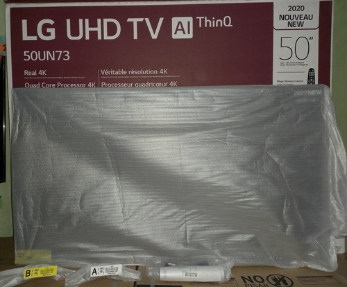 Imagen 3 de 9 de Tv LG 50 Pulgadas Smart Tv Uhd 4k 50un73 Magic Remote Nuevo