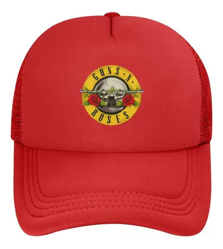 Boné De Beisebol Unissex Guns N Roses Bullet Trucker