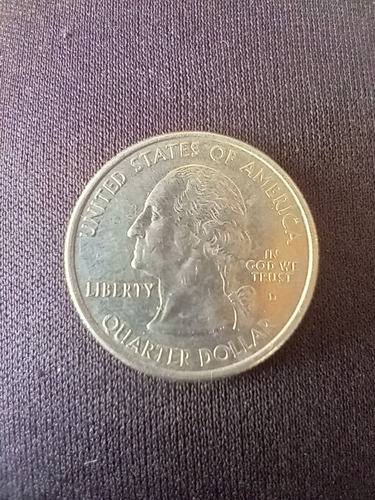 Moneda De Coleccion 1/4 De Dolar 2001