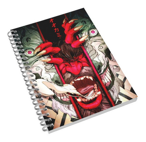 Hombre Lobo Tattoo Libreta De Dibujo Pasta Dura