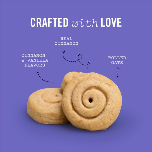 Three Dog Bakery, Cinnamutt Roll Crunch, Sabor A Canela 25oz