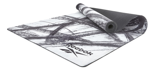 Colchoneta Ecológica Yoga Mat Reebok - Camuflada Blanca 4mm