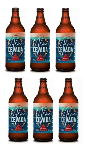 Cerveja Alma Cevada Zero Carboidrato Zero Açucar Low Kit C/6
