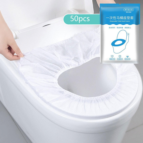50x Funda Desechable Para Asiento Inodoro Funda Wc