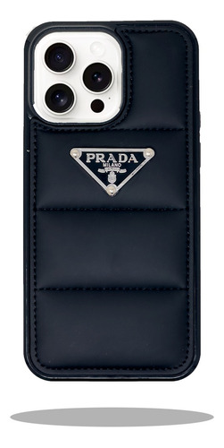 Funda Case Para iPhone Prada Textil