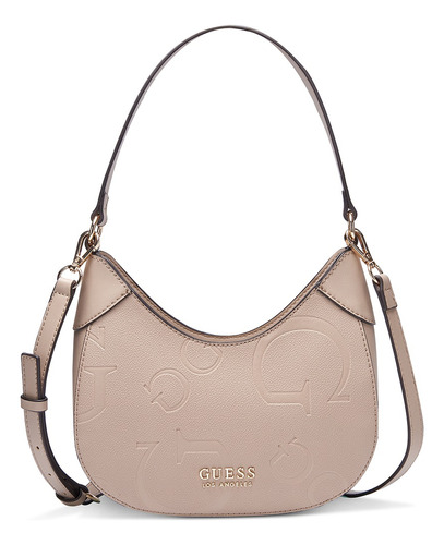 Bolsa Guess Factory Sg903069 Acabado de los herrajes Niquel Color Rosa viejo Color de la correa de hombro Rosa Diseño de la tela Liso