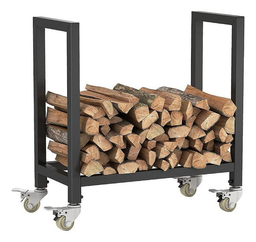 Estante Para Leña, Soporte Para Leña, Chimenea Estable