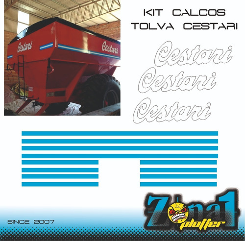 Kit Calcos Tolva Cestari