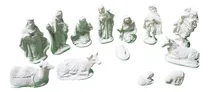 Comprar Nacimientos Navideño Figuras De Yeso Hasta 12cm Para Pintar