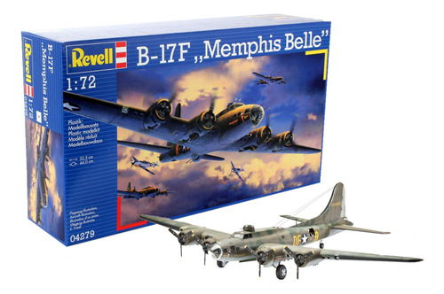 Maqueta Revelle Avi On Memphis Belle B-17f.