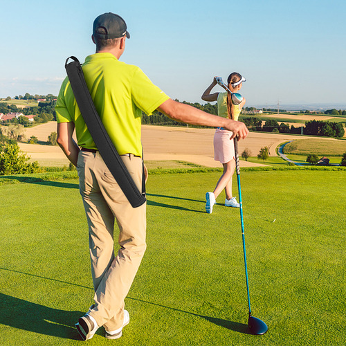 Funda De Cerveza Para Bolsa De Golf: Bandolera Aislante Para