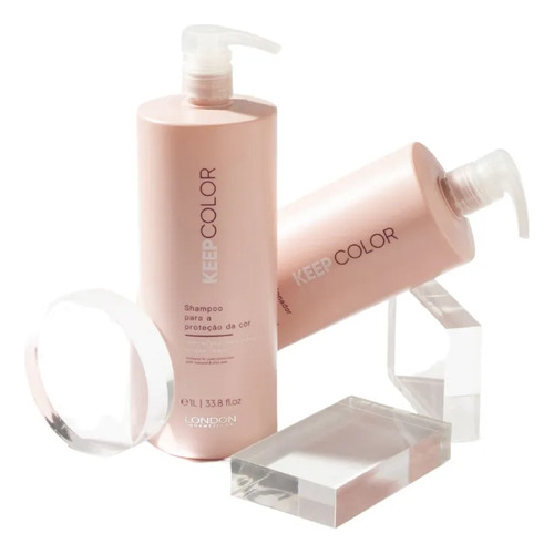 Kit London Keep Color Shampoo 1l + Condicionador 1kg