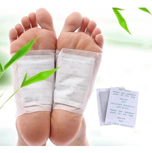 10 Parches Detox Foot, Almohadillas Toxinas, Pies Limpiadore