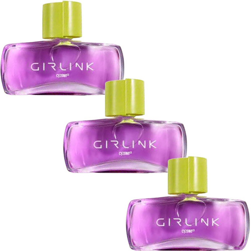 Perfume Girlink Cyzone Dama Original X3 - mL a $533