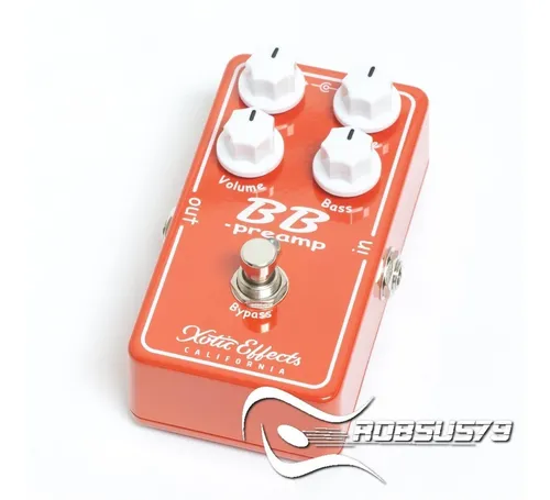 Pedal Xotic Bb Preamp Overdrive V1.5 Original Usa C/ Nf-e