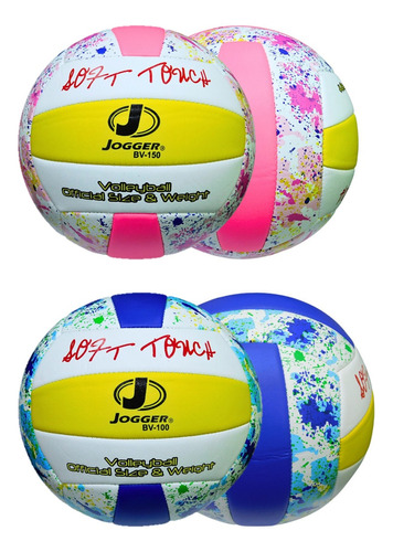 Balon Voleibol Nro. 5 Pvc Bicolor Jogger 