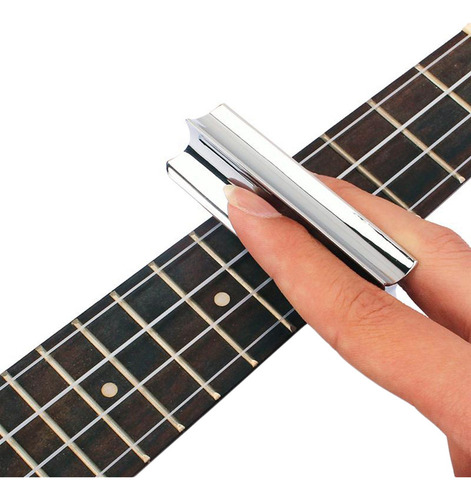 2x Guitar Slide Steel Solid Stainless Tone Bar Hawaiian Slid
