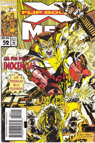 Comic Marvel Flip Book X-men # 52 Marvel Mexicana