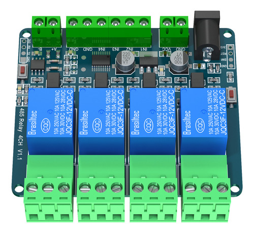Módulo Modbus 4e/4s Rele