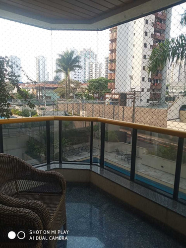 Imagem 9 de 30 de Belíssimo Apartamento Para Locação Com 132m² No Edifício Residencial Ilha Do Sol, Jardim Anália Franco, São Paulo, Sp - Sp - Ap4024_prst