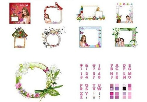 Kit Imprimible Violetta Tarjetas Cumpleaños Fiesta