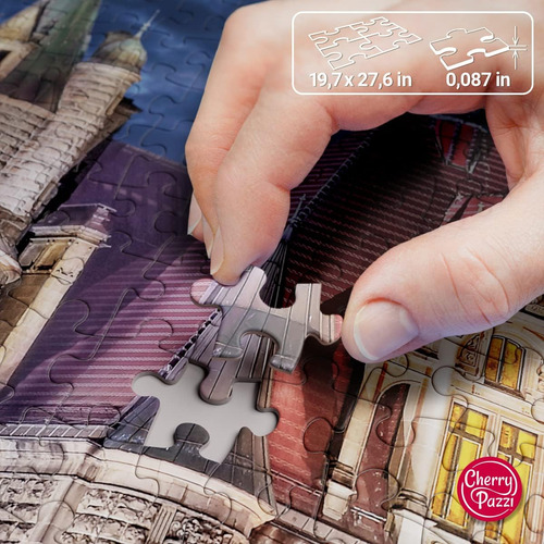 Castillo De Cherrypazzi En Moszna Puzzle - 1000 Piezas Rompe