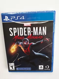 Spiderman Miles Morales Juego Ps4 Nuevo Y Sellado