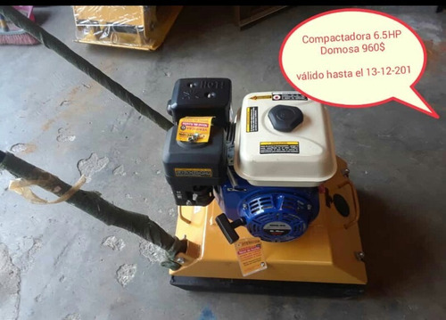 Rana Compactadoras De 80 Kilos Nueva Motor 6,5 Hp