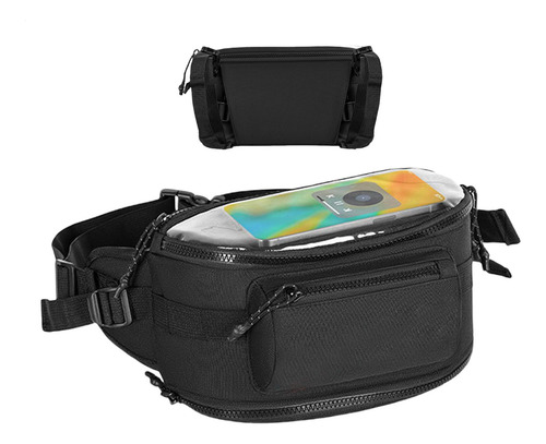 Bolsa De Manillar Para Motocicleta Pantalla Táctil De Motoci