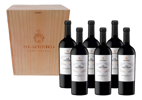 Vino Bemberg La Linterna Malbec Pedernal Caja X 6 Un