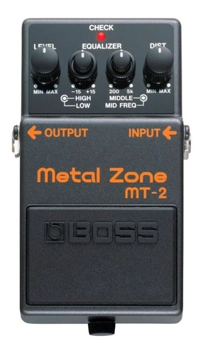 Boss Mt 2 Metal Zone Pedal Guitarra