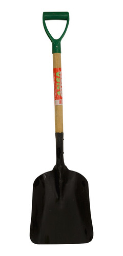 Imagen 1 de 2 de Pala Ancha Carbonera Carbón Cabo Corto Madera Estampada