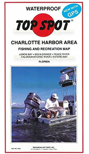 Parte Superior Spot Mapa De Pesca Para Charlotte Puerto