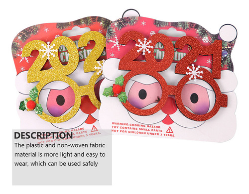 Gafas De Fiesta De 2021 Para Navidad 2021, Con Dibujos Anima