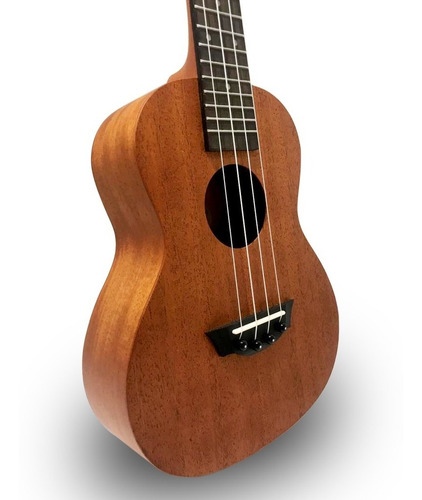 Imagen 4 de 10 de Ukelele De Madera Concierto + Envio + Funda