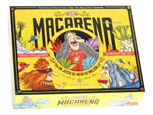 La Macarena Juego De Mesa Maldon Scarlet Kids