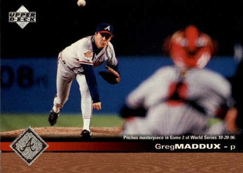 Mlb Greg Maddux - Upper Deck 1997 # 302