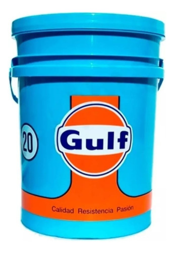 Refrigerante Gulf Antifreeze Organico Rojo- Balde 20 Litros