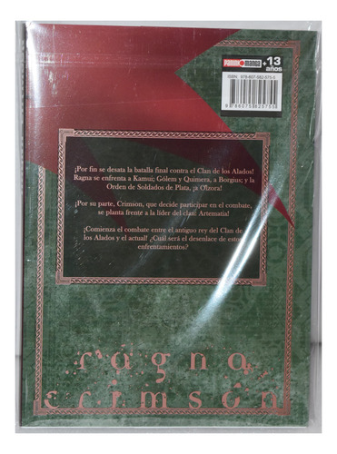 Ragna Crimson, De Daiki Kobayashi. Editorial Panini, Tapa Blanda En Español, 2024