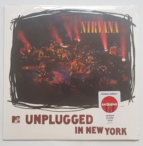 Nirvana Unplugged New York Vinilo Morado Exclusivo Sellado!!