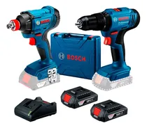 Comprar Taladro Percutor Gsb 183 + Llave Impacto Gdx 180 Bosch