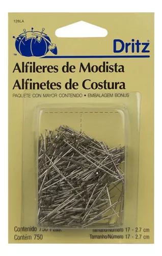 Alfileres De Modista, Paq.750 - No 17 / 2.7 Cm - Dritz | Prym México
