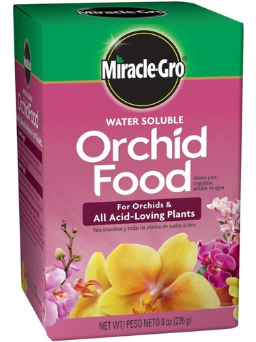 Miracle-gro Alimento Para Orquidea Soluble En Agua 