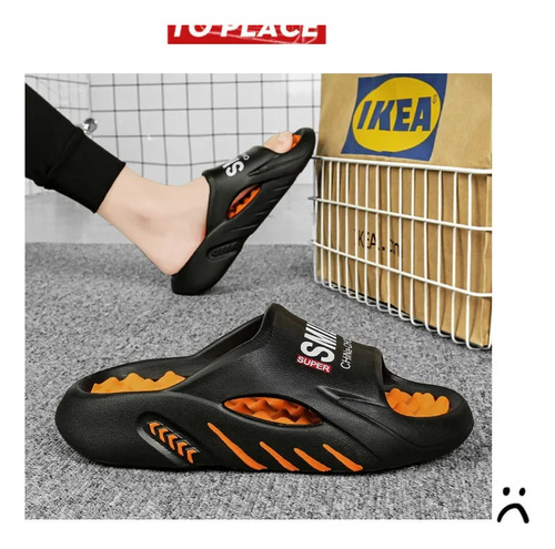 Zapatillas De Goma Eva Con Fondo Grueso Para Hombre Y Mujer,