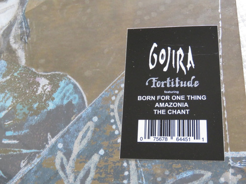 Imagem 4 de 4 de Gojira Fortitude Lp Vinil Black Roadrunner 2021