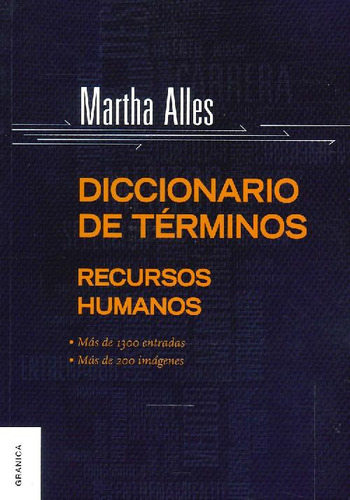 Libro Diccionario De Términos Recursos Humanos De Martha Ali