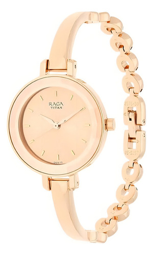Titan Raga Viva- Reloj Analogo Para Mujer - Belleza Y Elegancia