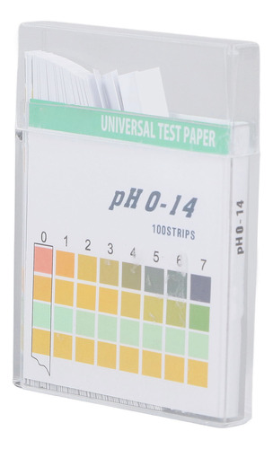 Tiras De Medición Profesional De Papel De Ph, 100 Unidades